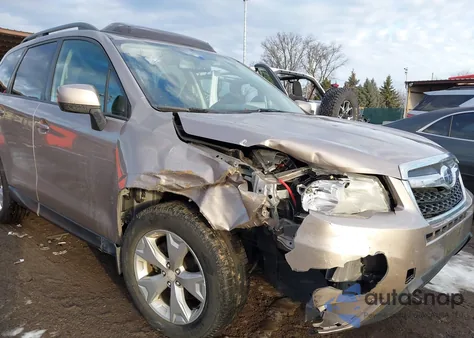 2014 Subaru Forester 2.5I Premium from USA, damaged, VIN JF2SJAEC5EH551372